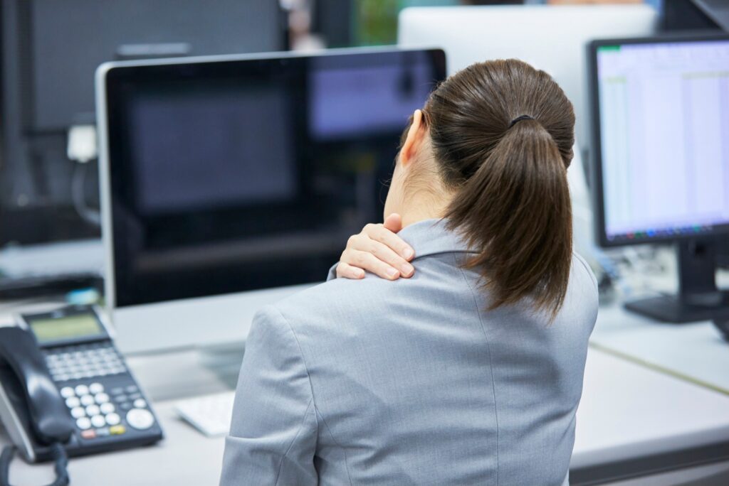 Woman with Back Pain